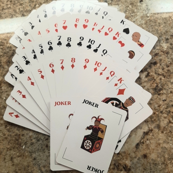 Handcrafted Spades Bid Whist gaming set - Picture 13 of 16